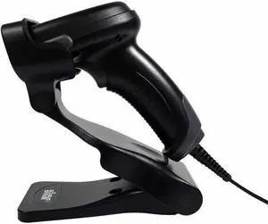 Star Micronics BSH-20U Handheld Wired USB 1D/2D Barcode Scanner - Cable Connectivity - 10.24" Scan Distance - 1D, 2D - LED - CMOS - USB, Serial - Black - IP42 - Retail, Hospitality, Healthcare