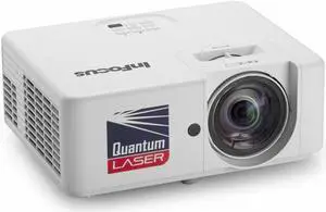 InFocus Nemesis II IN1026ST Short Throw DLP Projector - 16:10 - 1280 x 800 - Front - 1080p - 30000 Hour Normal Mode - WXGA - 400,000:1 - 4000 lm - HDMI - USB - Wireless LAN - Network (RJ-45) - Present