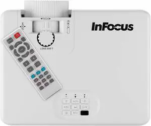 InFocus Nemesis II IN1026SL Standard Throw DLP Projector - 16:10 - 1280 x 800 - Front - 1080p - 30000 Hour Normal Mode - WXGA - 400,000:1 - 5000 lm - HDMI - USB - Network (RJ-45) - Presentation, Class