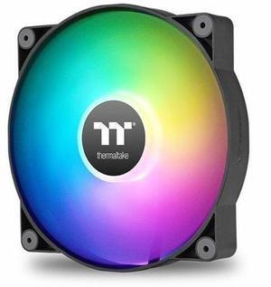 Thermaltake CT200 ARGB PWM Fan Single Pack, PWM Controlled 500~900 rpm, 5V Motherboard Sync, 16.8 Million Colors 9 Addressable LEDs, Airflow 131.6 CFM, Hydraulic Bearing, Case Fan, 200mm x 200mm x 30m