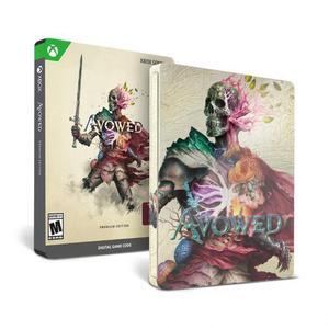 Avowed Premium Steelbook Edition - Xbox Series X|S and Windows - Rated M (Mature +17) - First Person Fantasy Action RPG - Includes: Exclusive SteelBook, Premium Skin Packs: 2 sets of bonus skins for e