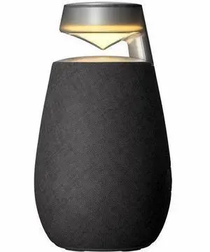 LG XBOOM XO2T Portable Bluetooth Speaker with Omnidirectional Sound, Black