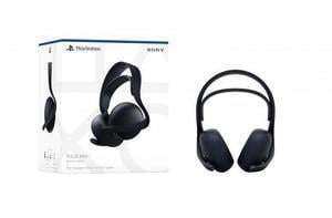 PlayStation 5 PULSE 3D Elite Wireless Headset Midnight Black - Tuned to deliver 3D Audio for PS5 - Dual noise-cancelling microphon - Up to 12 hours of wireless play - PlayStation Link wireless technol