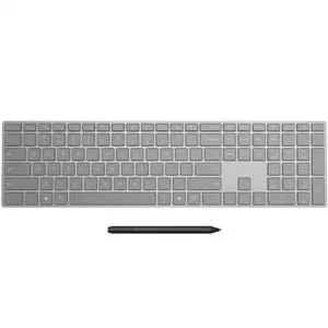 Microsoft Surface Pen Charcoal + Microsoft Surface Keyboard Gray - Bluetooth - 4,096 pressure points - Writes like pen on paper - Microsoft Surface Keyboard is compatible w/ Smartphone - QWERTY Key la