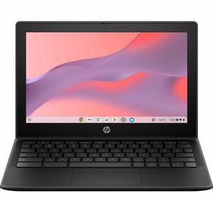 HP Fortis G1m 11.6" Touchscreen Rugged Clamshell Chromebook - HD - Octa-core (ARM Cortex A76 + Cortex A55) - 4 GB - 32 GB Flash Memory - English Keyboard - Jet Black - MediaTek Kompanio 520 Chip