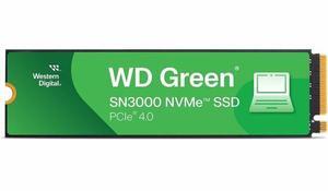 WD Green SN3000 WDS500G4G0E-00CPS0 500 GB Solid State Drive - M.2 2280 Internal - PCI Express NVMe (PCI Express NVMe 4.0 x4) - Notebook, Desktop PC, Computer Device Supported - 100 TB TBW