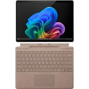 Microsoft Surface Pro Copilot+ PC Touchscreen 13" OLED Snapdragon X Elite Processor 32GB RAM 1TB SSD (11th Edition) Platinum + Microsoft Surface Pro Keyboard for Pro (11th Edition), Pro 9, and Pr