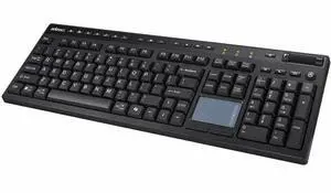 Adesso Wireless 104 Key Full Size Keyboard with Touchpad WKB-4450UB