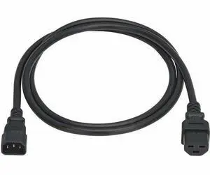 Eaton Tripp Lite Series Power Cord, C14 to C21 - Heavy-Duty, 15A, 250V, 14 AWG, 5 ft. (1.5 m), Black