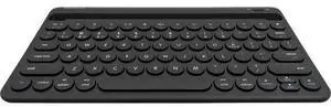 Macally Rechargeable iPad Bluetooth Compact Keyboard Quick Switch 3 Devices - Wireless Connectivity - Bluetooth - 30 ft - 78 Key(s) - Notebook, Computer, Mobile Phone, Tablet, Chromebook, TV, iPad, iP