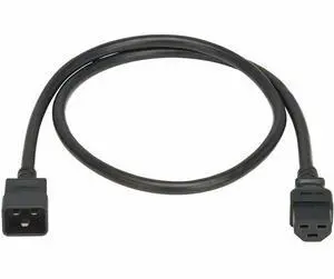 Eaton Tripp Lite Series Power Cord, C20 to C21 - Heavy-Duty, 20A, 250V, 12 AWG, 5 ft. (1.5 m), Black