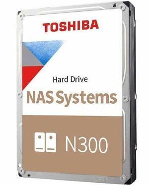 Toshiba N300 HDWG51GXZSTA 16 TB Hard Drive - 3.5" Internal - SATA (SATA/600) - Conventional Magnetic Recording (CMR) Method - NAS, Storage Server, Server, Cloud Storage Device Supported - 7200rpm