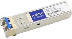 AddOn Juniper Networks EX-SFP-1GE-LX-I Compatible TAA 1000Base-LX SFP Transceiver (SMF, 1310nm, 10km, LC, DOM, -40 to 85C) - For Data Networking, Optical Network - LC 1000Base-LX Network - Optical Fib