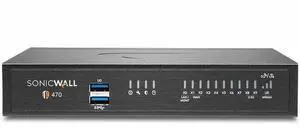 SonicWall TZ470 Firewall (Gen 7) w/ Secure Upgrade Plus (3-Year Essential Protection Security Suite) and 1 Year CSE | 03-SSC-3012