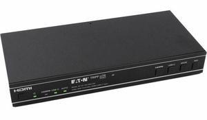 Eaton Tripp Lite Series 1x4 Video Wall Controller - 4K 60 Hz, 1 HDMI/USB-C Input, 4 HDMI Outputs, HDR, 4:4:4 - 3840 x 2160 - 4K, 4K UHD - 1 x 4 - Display, Monitor, TV, Projector, Blu-ray Disc Player,