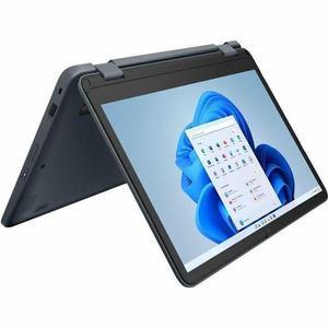 Lenovo 300w Yoga Gen 4 82VM0018US 11.6" Touchscreen Convertible 2 in 1 Notebook - HD - Intel N-Series N200 - 8 GB - 128 GB SSD - English Keyboard - Slate Gray - Intel Chip - 1366 x 768 - Windows