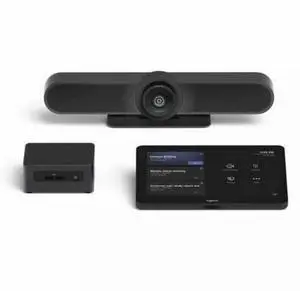 Logitech Small Microsoft Teams Rooms with Tap + MeetUp + ASUS® NUC - For Video Conferencing, Huddle Space, Collaboration Space, Meeting Room - Small Room Size Supported - 1280 x 800 Video (Liv