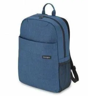 Kensington Simply Portable Lite Carrying Case (Backpack) for 16" - Navy Blue - Water Resistant, Strain Resistant - Polyester, Mesh Fabric Body - Shoulder Strap, Handle
