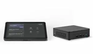 Logitech BASE Microsoft Teams Rooms (no AV) with Tap + ASUS® NUC - For Video Conferencing, Meeting Room - 1280 x 800 Video (Live) - WXGA - 2 x HDMI Out - USB