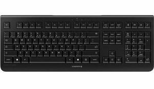 CHERRY KW 3000 Keyboard - Wireless, Slim, USB, Quiet, Full Size, Four Hot Keys, Fold Out Feet