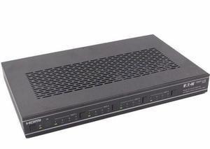Eaton Tripp Lite Series 4x4 HDMI Matrix Switch with Video Wall Controller - 4K 60 Hz, 4 HDMI Inputs, 4 HDMI Outputs, HDR, 4:4:4, Multi-Resolution Support - 3840 x 2160 - 4K, 4K UHD - 1080p4 x 4 - Disp
