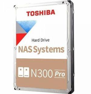 Toshiba N300 Pro HDWG740XZSTD 4 TB Hard Drive - 3.5" Internal - SATA (SATA/600) - Conventional Magnetic Recording (CMR) Method - NAS Device Supported - 7200rpm - 300 TB TBW - 512e Format - 5 Year