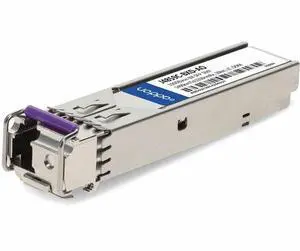 AddOn HP Compatible TAA 1000Base-BX SFP Transceiver (SMF, 1490nmTx/1310nmRx, 10km, LC, DOM) - For Data Networking, Optical Network - 1 x LC 1000Base-BX Network, 1 x 1000Base-BX Network - Optical Fiber