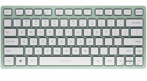CHERRY KW 7100 Keyboard - Multi-Device, Compact, 3 Bluetooth Channels, AES-128 Encryption, Status LEDS, Abrasion-proof Key Legends