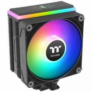 Thermaltake ASTRIA 200 ARGB Lighting CPU Cooler - 4.72" Maximum Fan Diameter - 1 x Fan(s) - 4 x Heat Pipe(s) - 65 CFM Maximum Airflow - 1800 rpm - 5V ARGB Header, 2510 - 4Pin - Compatible Intel S