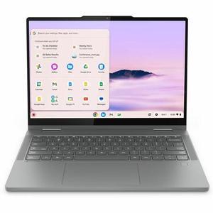 Lenovo 14IRU10 83LL000LUS 14" Touchscreen Convertible 2 in 1 Chromebook - WUXGA - Intel Core 5 120U - 8 GB - 256 GB SSD - English Keyboard - Luna Gray - Intel Chip - 1920 x 1200 - ChromeOS - Inte