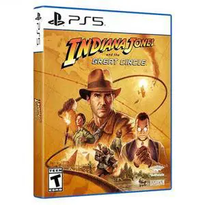 Indiana Jones and the Great Circle PlayStation 5 Standard Edition - For PlayStation 5 - Rated T (Teen) - Action & adventure Game