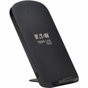 Eaton Tripp Lite Series Wireless Charging Travel Stand - 15W Fast Charging, Qi Compatible, Apple and Samsung Compatible, Black - For Qi-enabled Device, Smartphone - 12 V DC, 5 V DC, 9 V DC Input - 2.2