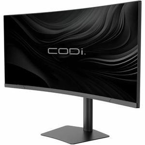 CODi 34" Ultrawide Curved USB-C Monitor with Docking Station MO34HUC