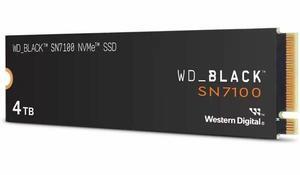 WD_BLACK SN7100 WDS400T4X0E-00CJA0 4 TB Solid State Drive - M.2 2280 Internal - PCI Express NVMe (PCI Express NVMe 4.0)