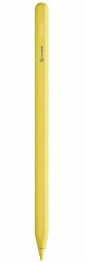 Alogic iPad Stylus Pen with Wireless Charging Yellow - Yellow stylus with an ergonomic design, delivering accuracy and comfort for touchscreen devices.