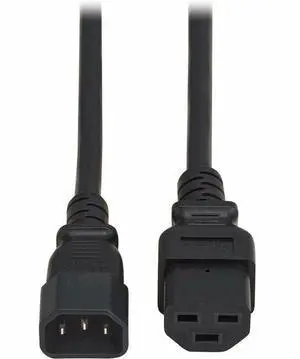 Eaton Tripp Lite Series Power Cord, C14 to C21 - Heavy-Duty, 15A, 250V, 14 AWG, 3 ft. (0.9 m), Black