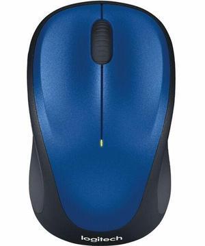 Logitech M317 Wireless Mouse - Optical - Wireless - Radio Frequency - 2.40 GHz - Blue, Black - USB - 1000 dpi - Scroll Wheel - 3 Button(s) - 1 Programmable Button(s) - Small Hand/Palm Size - Symmetric