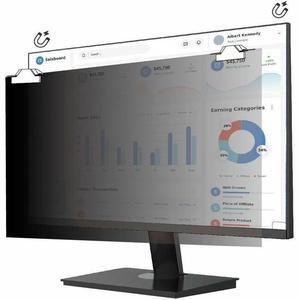 V7 ScreenSentry PS240W9AM Privacy Screen Filter - For 24" Widescreen LCD Monitor, Notebook - 16:9 - Dust Resistant, Fingerprint Resistant, Scratch Resistant, Smudge Resistant - Anti-glare - TAA C