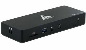 Apricorn Aegis Thunderbolt 4 Docking Station - for Notebook, Tablet, Cellular Phone, Mouse, Keyboard, Speaker, Headphone, Microphone, Hard Drive, MacBook, iPad, ... - Charging Capability - Memory Card