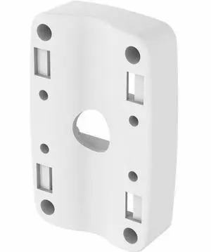 Hanwha Mounting Adapter for Network Camera, Wall Mount - White - Aluminum