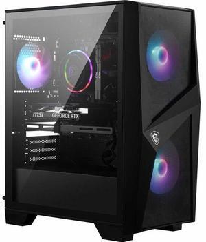MSI Codex R2 14th Codex R2 C14NUC5-423US Gaming Desktop Computer - Intel Core i5 14th Gen i5-14400F - 16 GB - 1 TB SSD - Black - Intel H610 Chip - Windows 11 Home - NVIDIA GeForce RTX 4060 - IEEE 802.