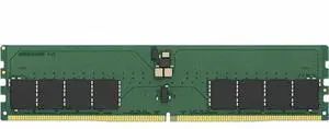 Kingston ValueRAM RAM Module - For Computer - 64 GB - DDR5-6400/PC5-51200 DDR5 SDRAM - 6400 MHz Dual-rank Memory - CL52 - 1.10 V - Non-ECC - Unbuffered - 288-pin - DIMM