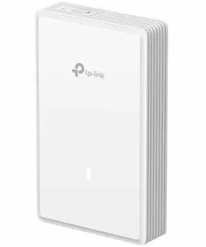 TP-Link Omada EAP725-WALL Dual Band Wi-Fi 7 IEEE 802.11 a/b/g/n/ac/ax/be 3.49 Gbit/s Wireless Access Point - 2.40 GHz, 5 GHz - MIMO Technology - Multi User MIMO - 4 x Network (RJ-45) - 2.5 Gigabit Eth