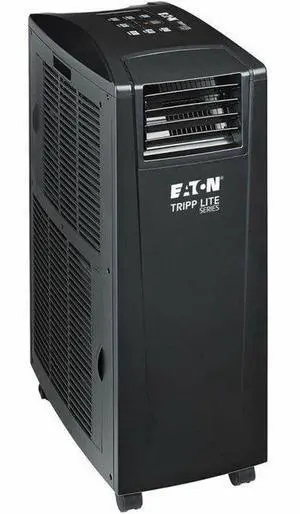 Eaton Tripp Lite Series Portable AC Unit for Server Rooms - 13,000 BTU (3.8 kW), 120V, R32 Refrigerant, Black - Cooler - 3809.92 W Cooling Capacity - 258 Sq. ft. Coverage - Dehumidifier - Black