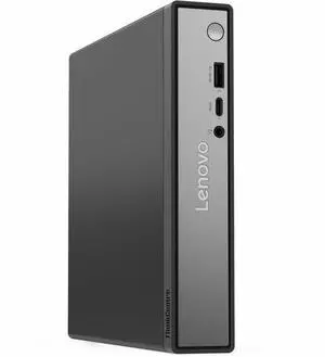 Lenovo ThinkCentre neo 50q QC 13C8000YUS Desktop Computer - Snapdragon X X1-26-100 - 16 GB - 256 GB SSD - Tiny - Eclipse Black - Qualcomm Chip - Windows 11 Pro - Qualcomm Adreno GPU LPDDR5X - English