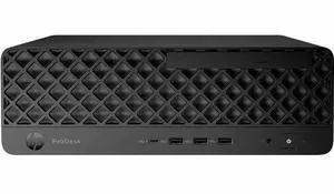 HP ProDesk 4 G1i Desktop Computer - Intel Core Ultra 7 15th Gen 265 - vPro Technology - 32 GB - 512 GB SSD - Small Form Factor - Jack Black - Smart Buy - Intel Q870 Chip - Windows 11 Pro 64-bit - Inte
