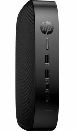 HP Pro t550 Thin Client Celeron J6412 Quad-core (4 Core) 2 GHz - TAA Compliant - Intel Chip - 4 GB RAM DDR4 SDRAM - DDR4-3200/PC4-25600 - 32 GB Flash UHD Graphics - Gigabit Ethernet - IGEL OS - IEEE 8