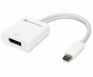 NewerTech USB-C to DisplayPort 8K Display Adapter - 1 x DisplayPort Digital Audio/Video - Female - 1 x USB Type C - Male - 7680 x 4320 Supported - 1