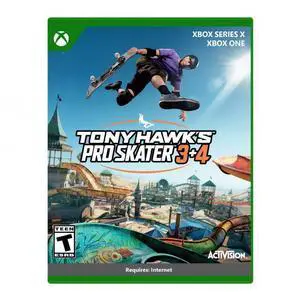 Tony Hawk Pro Skater 3+4 Xbox Series X|S Standard Edition - For Xbox Series X|S and Xbox One - Rated T (Teen) - Sports Game