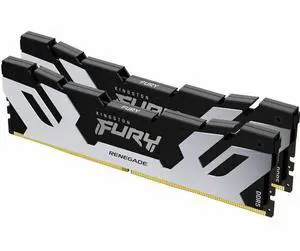 Kingston FURY Renegade RAM Module - 48 GB (2 x 24GB) - DDR5-8000/PC5-64000 DDR5 SDRAM - 8000 MHz Single-rank Memory - CL38 - 1.40 V - On-die ECC - 288-pin - DIMM - Lifetime Warranty